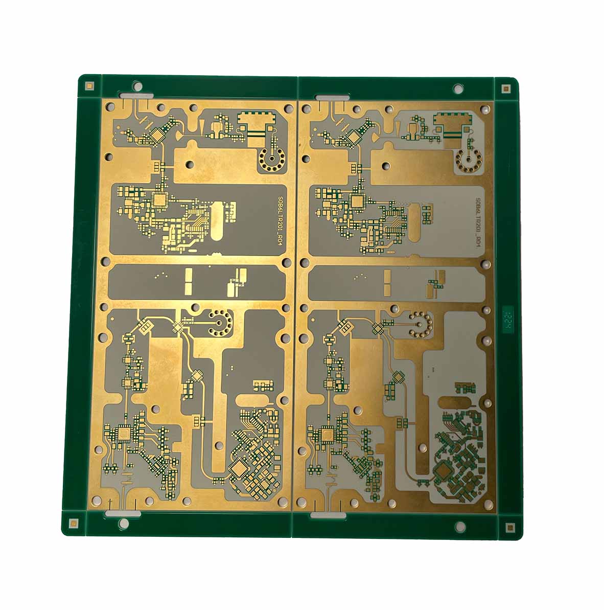 4Layer with Rogers+FR4 Hybrid Board+Copper Coin Buried