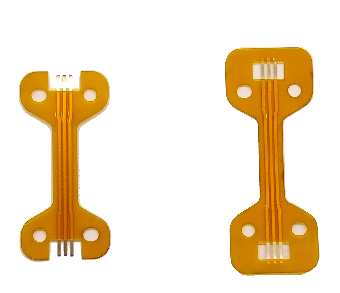 2Layer flex with Routed-slot finger