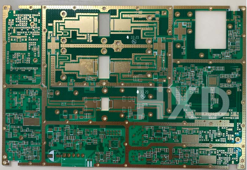 4Layer Rogers4350+FR4 with Hybrid Laminating PCB