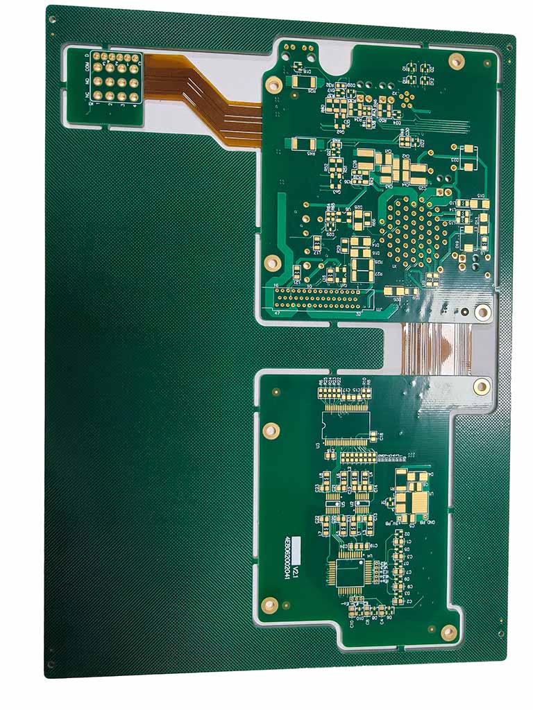 8Layer Rigid-flex PCB with Dupont AP8535R and Arlon 49N