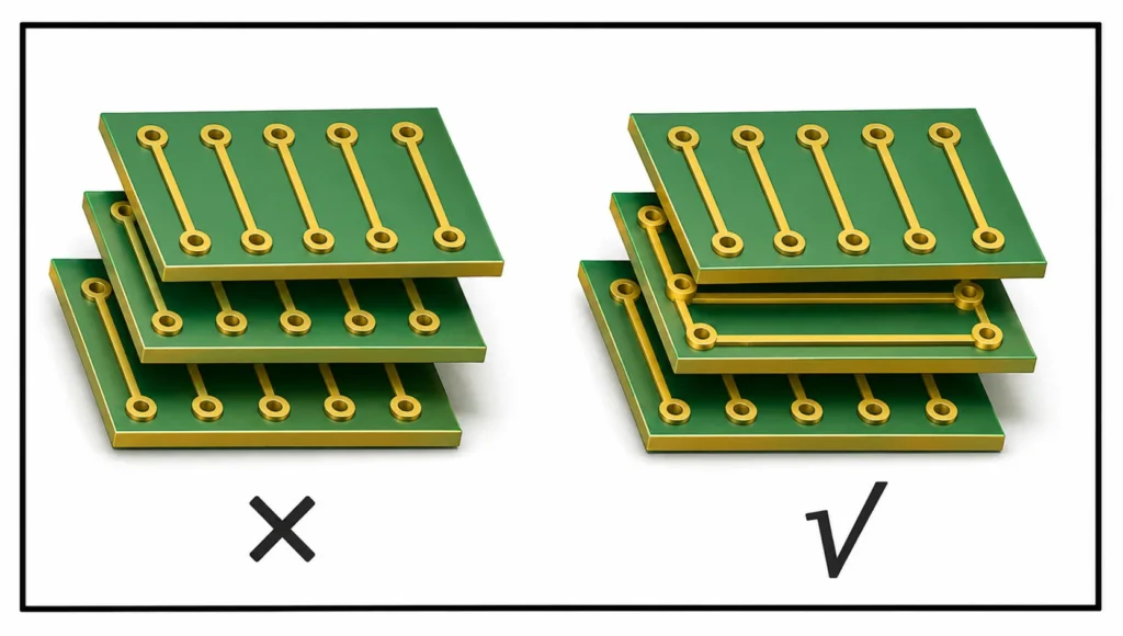 Orthogonal routing