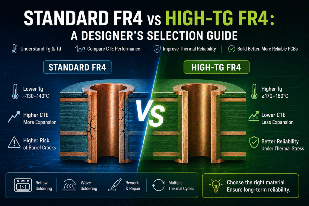 standard fr4 vs high-tg-fr4