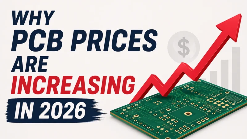 why pcb prices are increasing in 2026