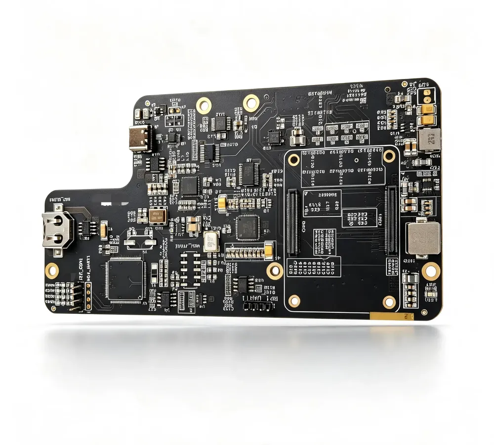 pcb assembly with black color