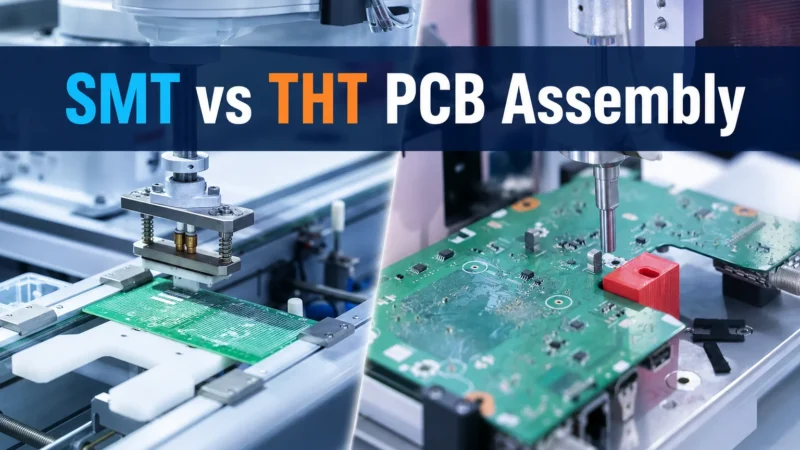 smt vs tht pcb assembly